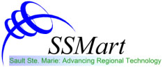 SSMart Sault Ste. Marie Advancing Regional Technology Logo