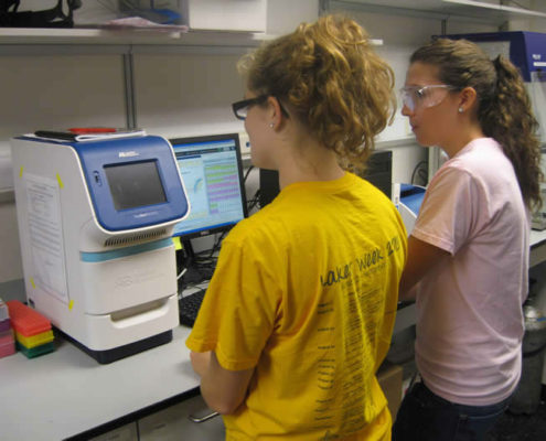 Quantitative Polymerase Chain Reaction Fluorescence Spectrophotometer (q-PCR): Amplification and quantification of DNA and RNA, quantification of environmental pathogens, rapid detection of DNA