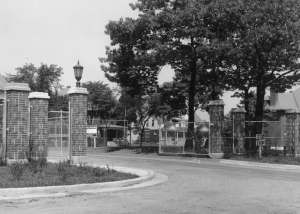Fort Brady Entrance as it appeared in the 1940s.