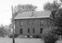 Brown Hall, post headquarters, circa 1920
