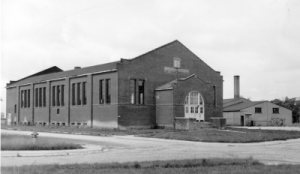 Fletcher Center as it appeared in the 1950s