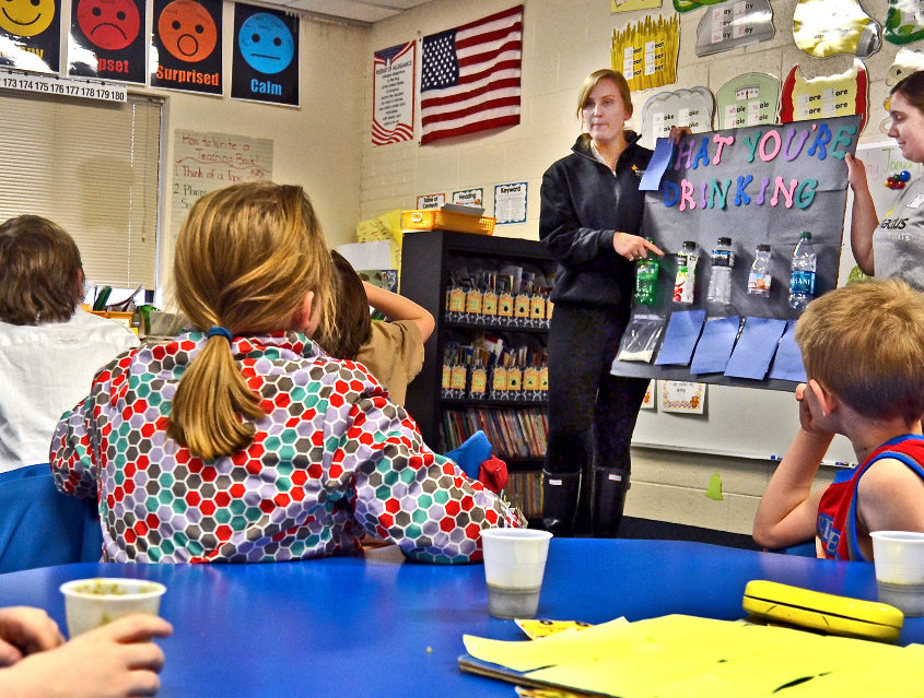 Student Teachers visit local classrooms