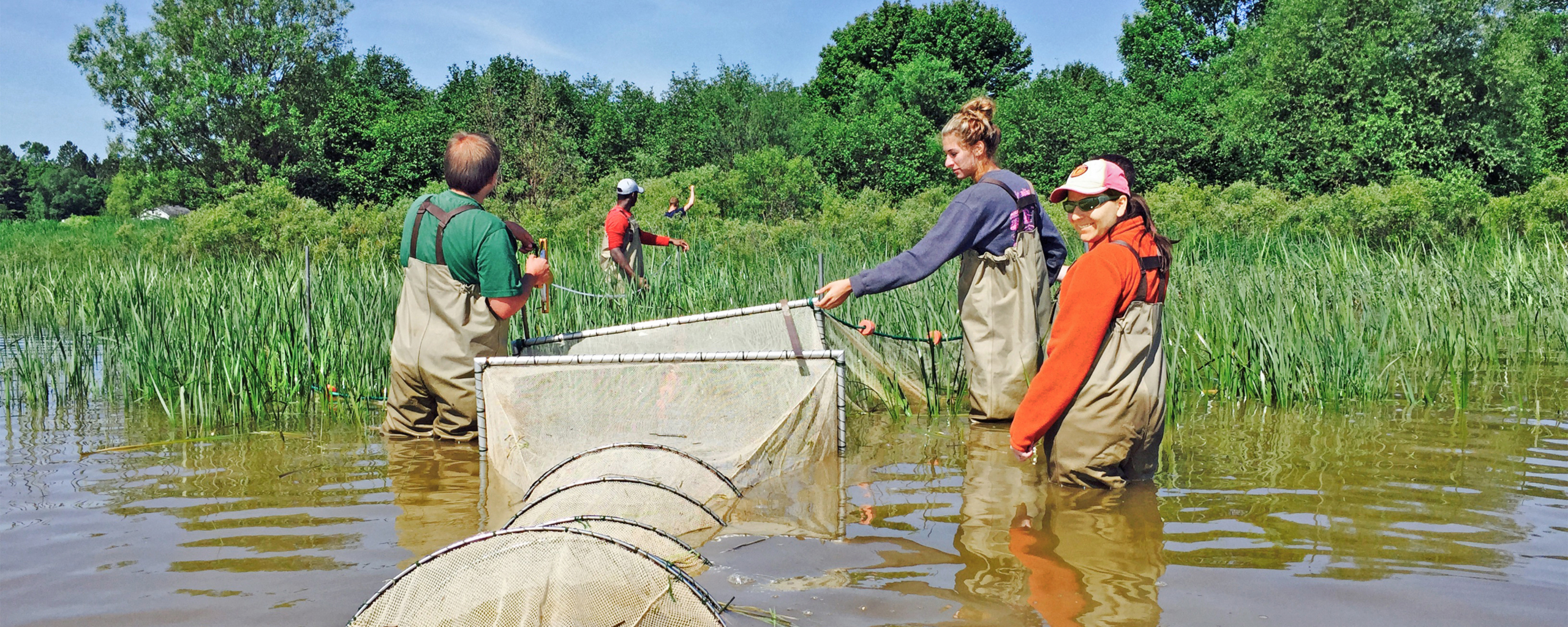 Students Get their Feet Wet