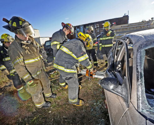 Fire and EMS students get real life trianing on the hardest of situations