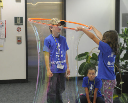 Summer Camp Ages 8-11 Large Bubble Summer Camp Ages 8-11 Large Bubble