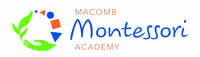 Symbol and School name representing Macomb Montessori Logo
