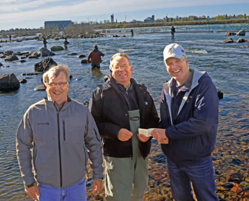 Passion for LSSU-sourced salmon lifts Center for Freshwater Research and Education