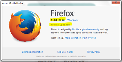 Firefox Version