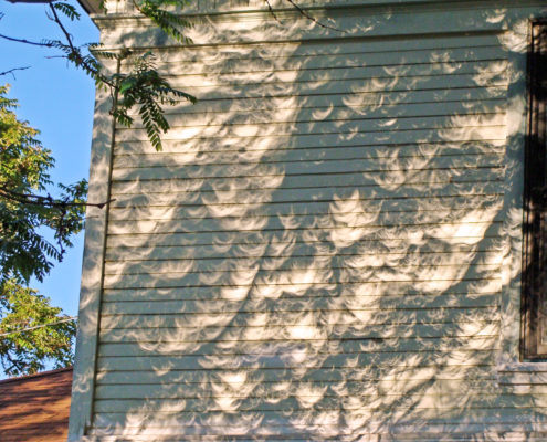 Solar Eclipse Crescents