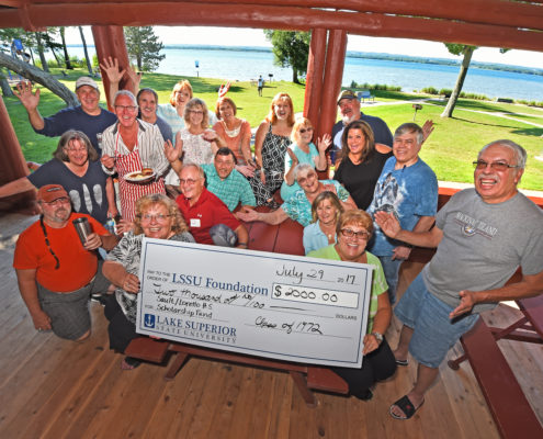 Sault High Class Of '72 Donates 2017 Dollars For Scholarship
