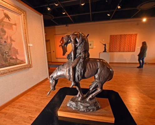 Bronze Arts Center Sculpture