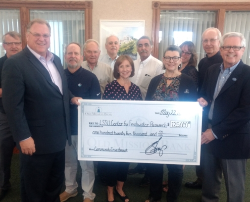 Old Mission Bank Gives $125,000 toward the LSSU CFRE