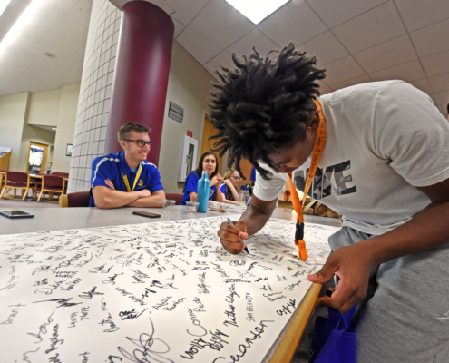 Orientation Signing