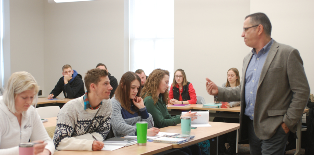 Ralf Wilhelms Business Class with Students and Faculty
