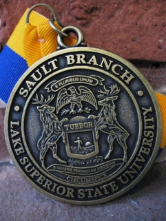 Golden Grad Medallion