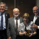 Pictured above from left to right: Tom Coates, Executive Director of the LSSU Foundation, Awardees Robert and Sally Wiles, and Dr. Rodney Hanley, LSSU President