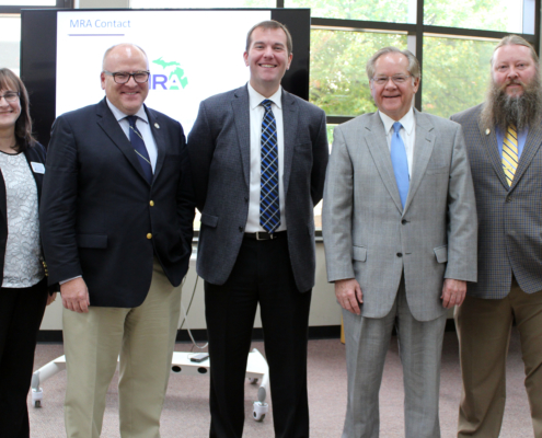Group Photo from Andrew Brisbo's seminar talk
