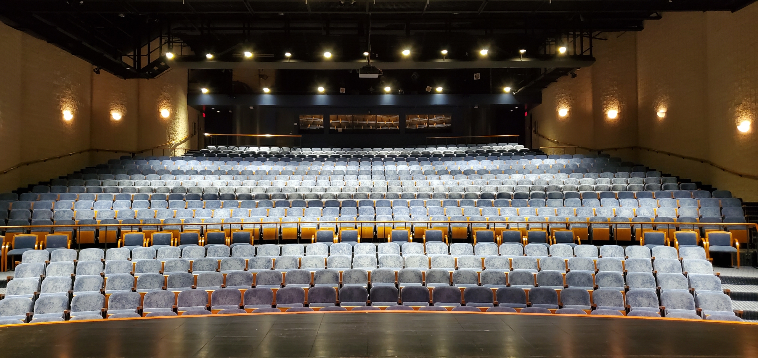 Theater view from stage.