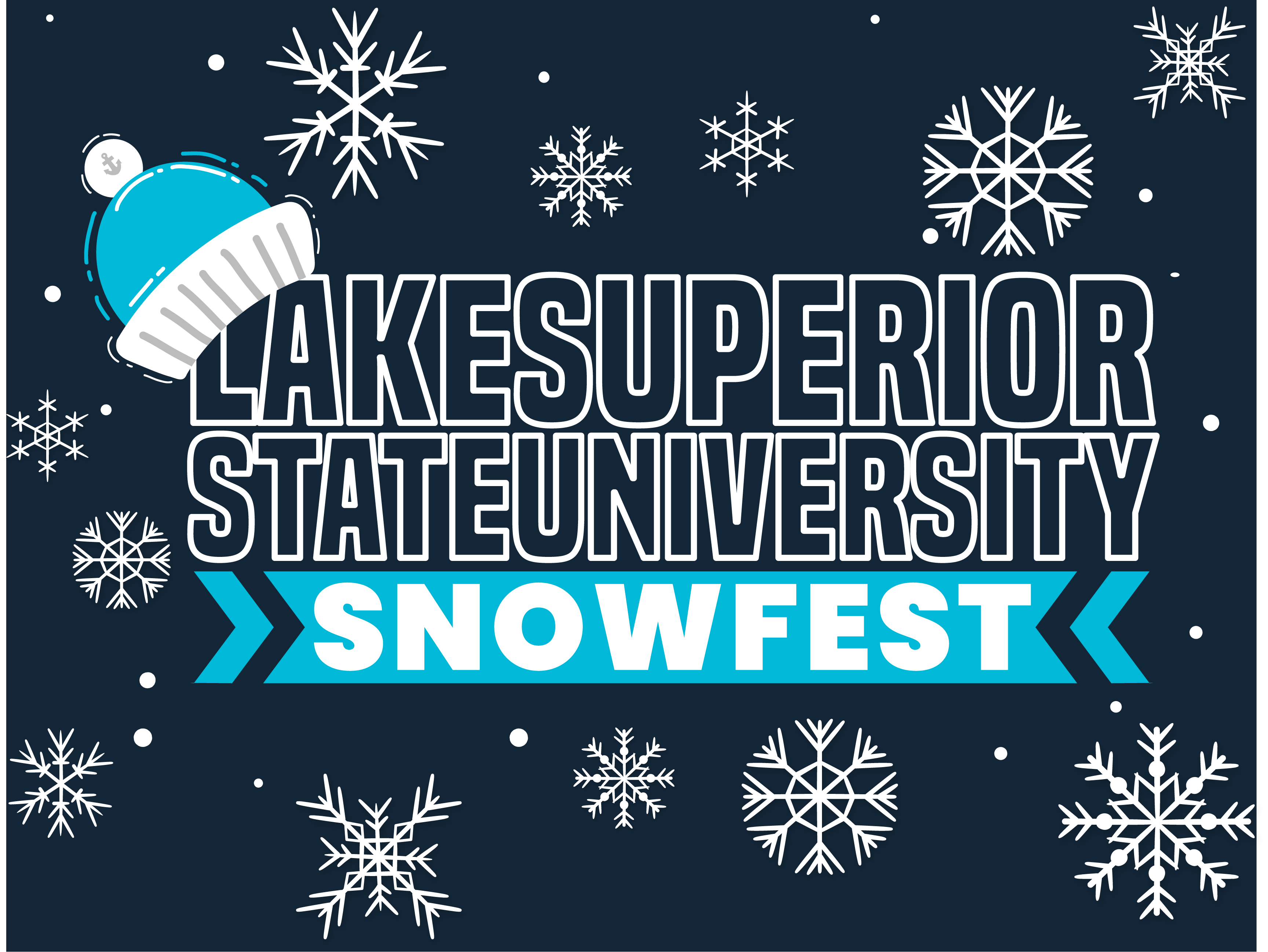 Snowfest 2021 Lake Superior State University activity calendar for sault sainte marie michigan 2021