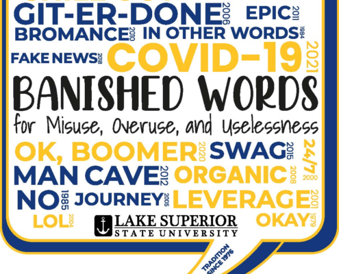 Banished Words Listed By Year 1976 - 2022