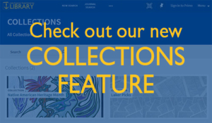 Click to view Collections in Primo