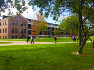 First year students residence hall.