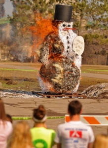2012 Snowman Burning