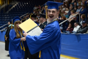 A joyous graduate