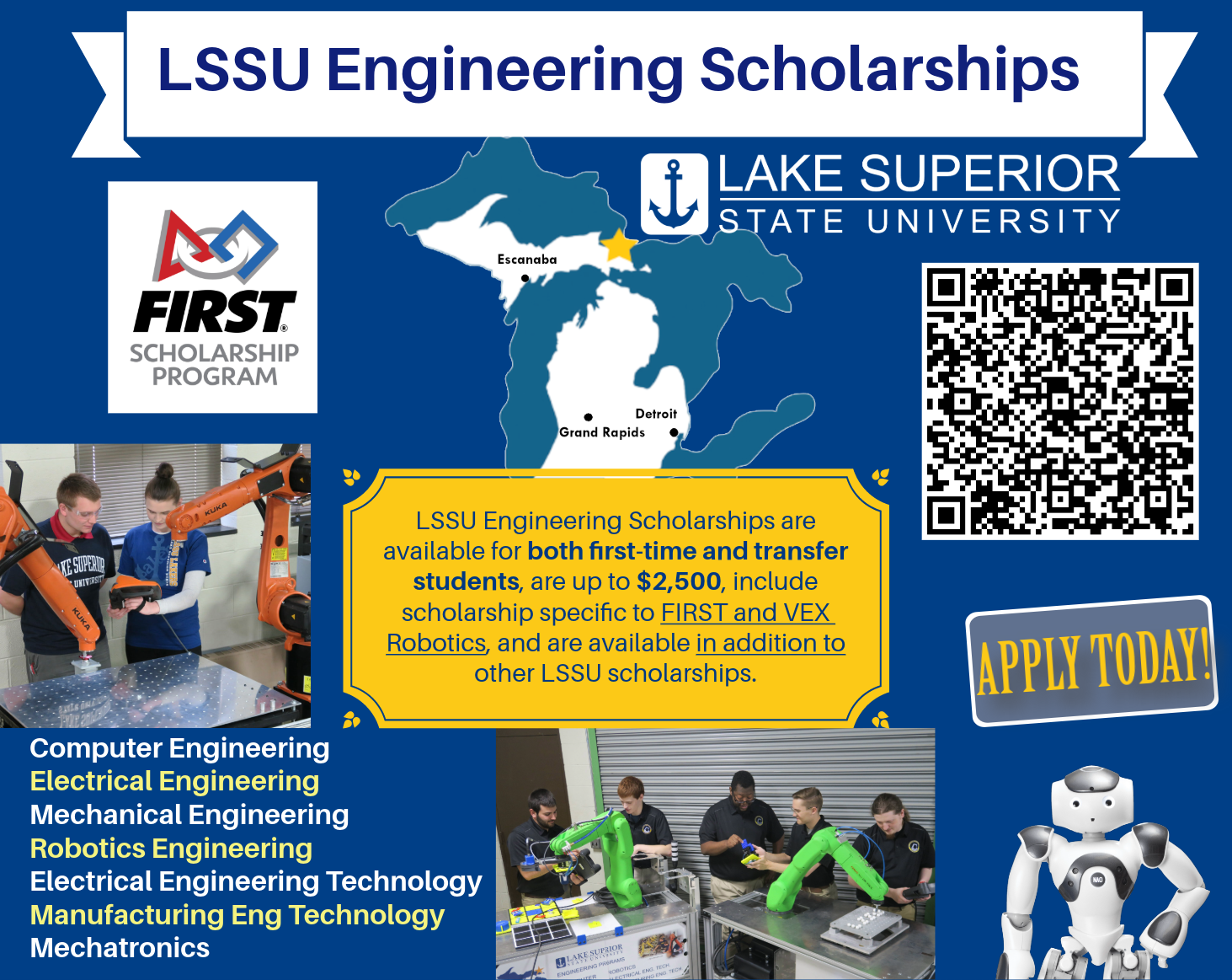 LSSU Engineering Scholarships