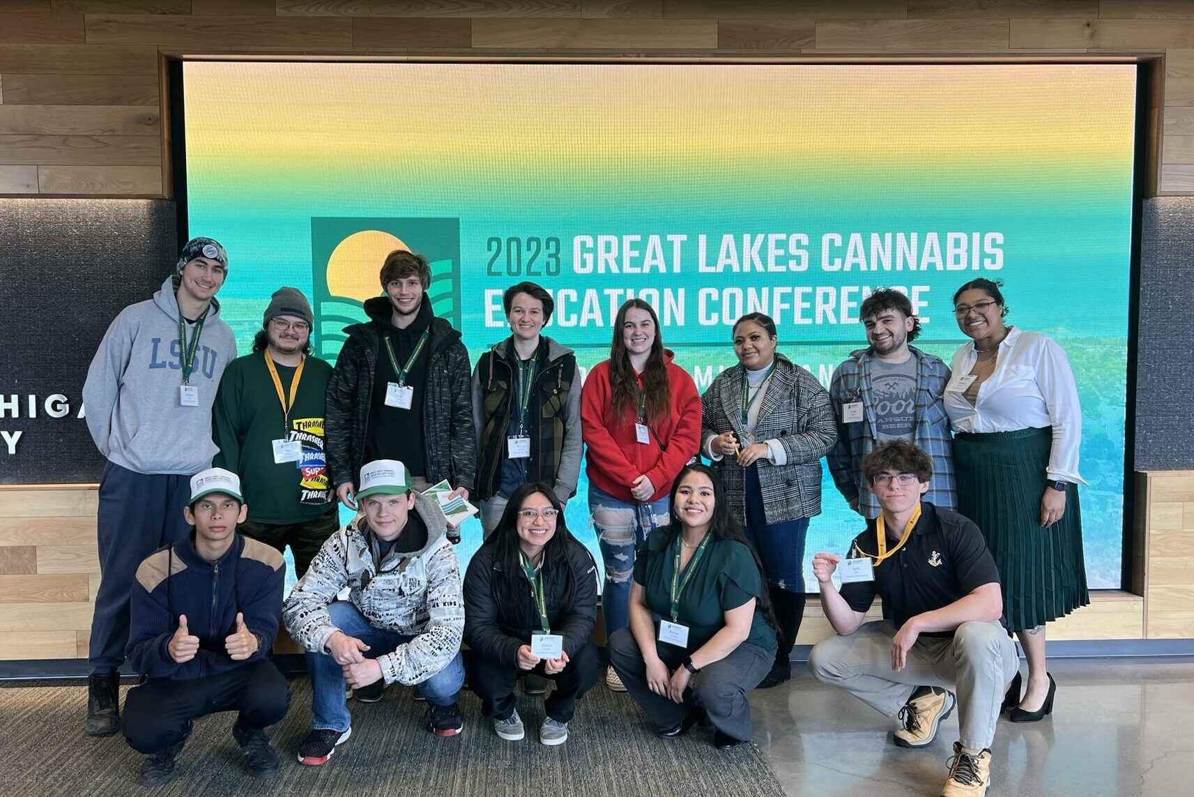 Cannabis Business students