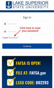 Forgot Password Help