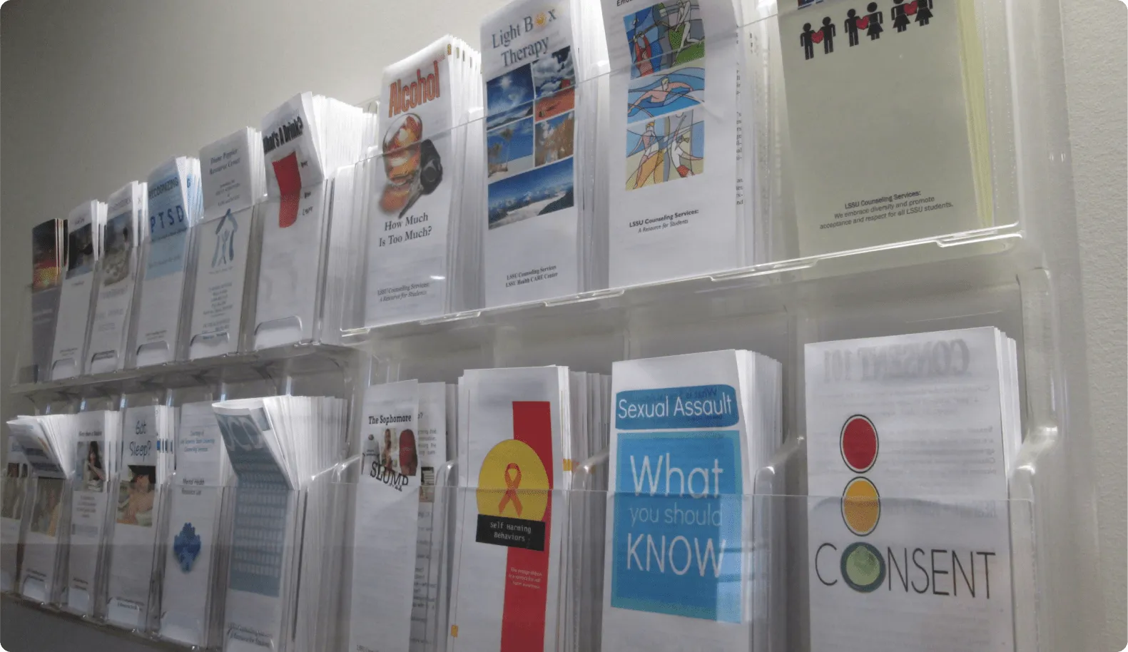 Student brochures