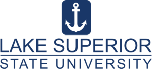 Lake Superior State University stacked logo